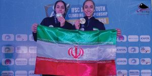 قهرمانی دختران ایرانی در سنگ نوردی آسیا