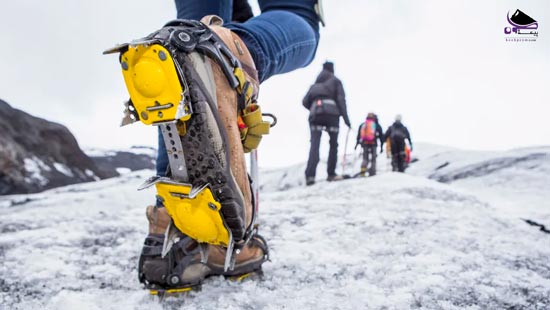 گام برداری با کرامپون